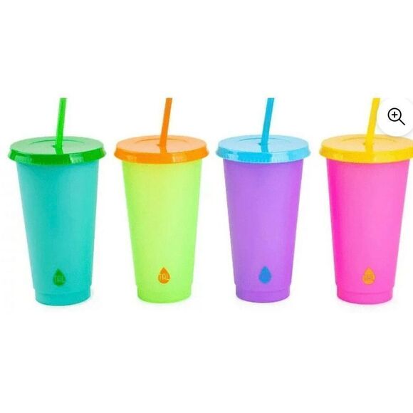 TAL 4 Pack Color Changing 24 Ounce Cups - Picture 4 of 4
